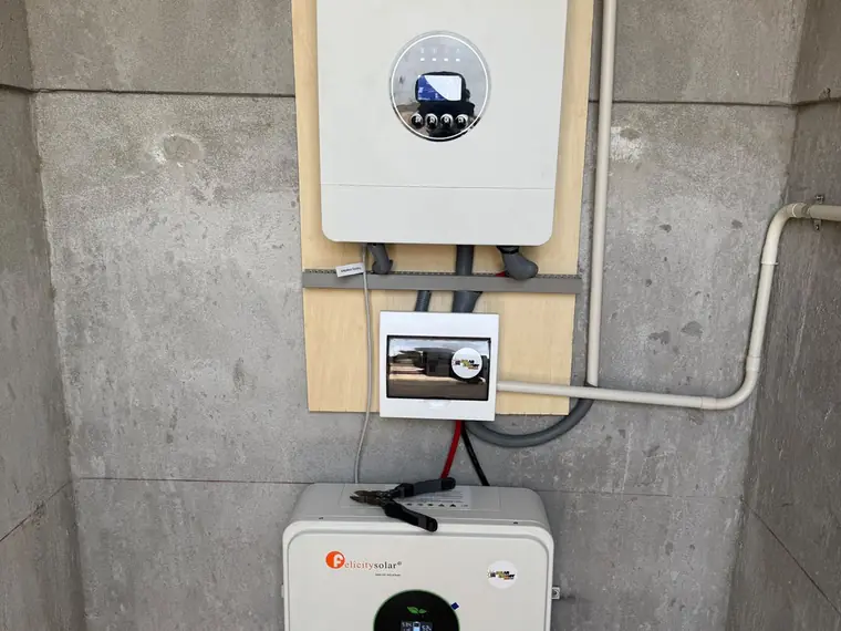 Sistema solar para vivienda y comercio